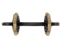 Вал ведущий (шлицы, звездочки) Буран (110200290)