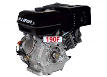 LIFAN 190F, 15,0 л.с., вал 25 мм, прямая передача, с катушкой освещения 7А84Вт