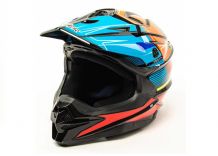 Шлем кроссовый Hizer J6803